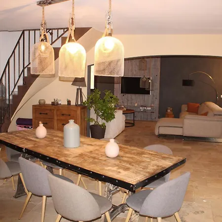 Villa Grande Avec Piscine Face Au Mont Ventoux